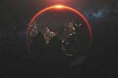 Země planeta rotace