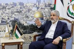 FILE PHOTO: Years of 'unbearable' Palestinian suffering prompted Oct 7 attacks, former Hamas chief Meshaal says in Doha