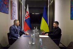 Zelenskyj Fico Užhorod