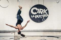 Sportovní příprava umělců z Cirku La Putyka