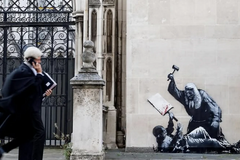 Banksy, Soudce, Londýn