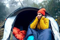 Kemp, počasí, déšt