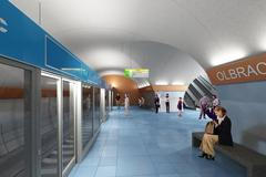 Trasa metra D - Olbrachtova