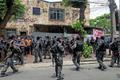 Brazílie, Rio de Janeiro, favela, policie, zásah, gang