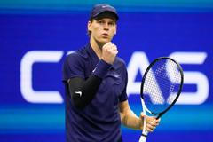 Jannik Sinner na US Open 2025