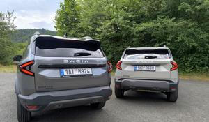 Dacia Bigster a Dacia Duster
