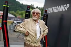 Bernie Ecclestone během Velké ceny Rakouska F1 2025