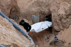 Hamás mrtvé tělo rukojmí Chán Júnis