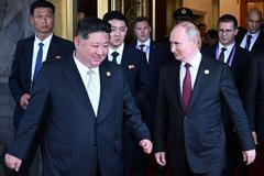 Rusko, KLDR, Vladimir Putin, Kim Čong-un