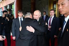 Rusko, KLDR, Vladimir Putin, Kim Čong-un