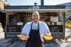 PřívYES, přívěs, jídlo, gastronomie, Palmovka, Libeň, burger, quesadilla, street food