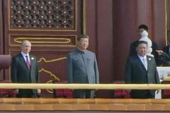 Čína, vojenská přehlídka, Si Ťin-Pching, Vladimir Putin, Kim Čong-un