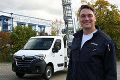 Boecker crane manufacturer goes viral with his humourous advertisement following the Louvre heist