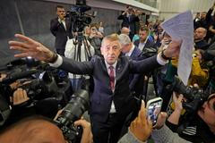 Volební štáb hnutí ANO, výsledky voleb do sněmovny ČR, Parlamentní volby 2025, Andrej BabišČlen Poslanecké sněmovny České republiky