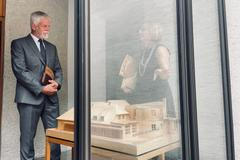 Petr Pavel v domě Plečnika