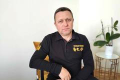 Ukrajina, Cherson, voják, náčelník, Dmytro Butryj