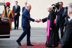 Britain's King Charles and Queen Camilla make their first state visit to the Holy See since Pope Leo XIV's election