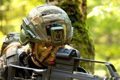 Německo, Bundeswehr, výcvik, pěchota, branci, armáda