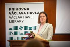 politička Svjatlana Cichanouská