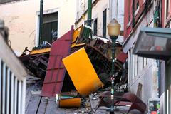 Portugalsko, Lisabon, lanovka, Gloria, nehoda, neštěstí