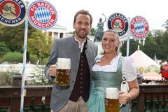 Harry Kane a  Katie Goodlandová, Oktoberfest 2025
