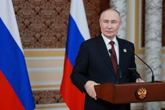 "Pokud některé země budou testovat jaderné zbraně, uděláme totéž," řekl Vladimir Putin