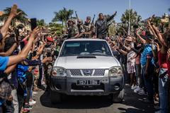 Madagaskar vzbouřenci