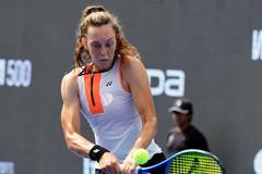 Darja Viďmanová, česká tenistka