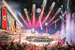 Rusko, Moskva, Severní Korea, výstava, umění, socialistický realismus