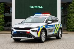 Škoda Elroq policie