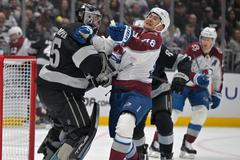 Sestřih utkání Los Angeles - Colorado včetně dvou gólů Martina Nečase