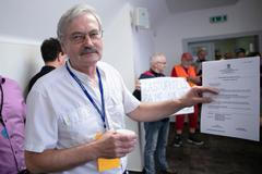 Ivan Hrůza Koněv Stačilo Stb USTR Blažek volby 2025 protest