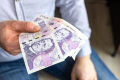 peníze, česká koruna, půjčka, měna