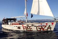 Palestina, Gaza, flotila, pomoc, aktivisté, Izrael, Greta Thunbergová, drony, vojenská loď, Španělsko, Itálie