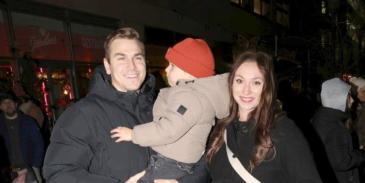 David Gránský, manželka, syn