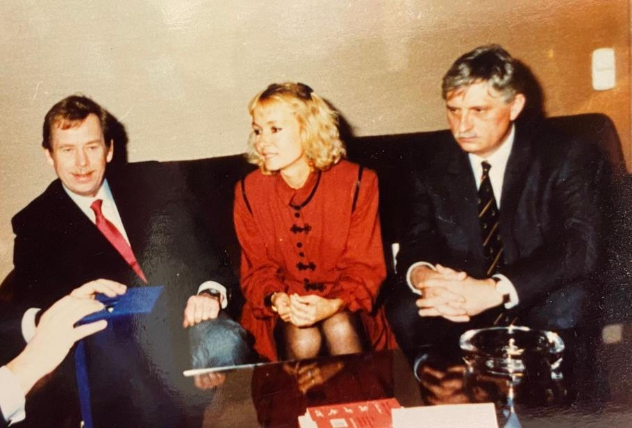 Havel, Zgustová, Dienstbier Havel, Zgustová, Dienstbier