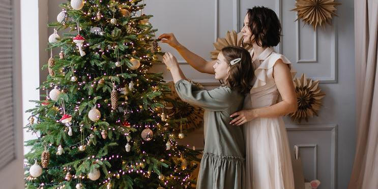 Vánoce a dekorování stromečku
