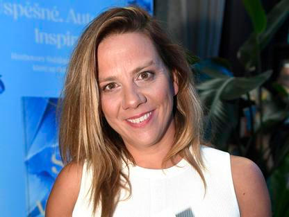 Aneta Langerová na Křtu knihy Světlany Witowské v Kunsthalle Praha