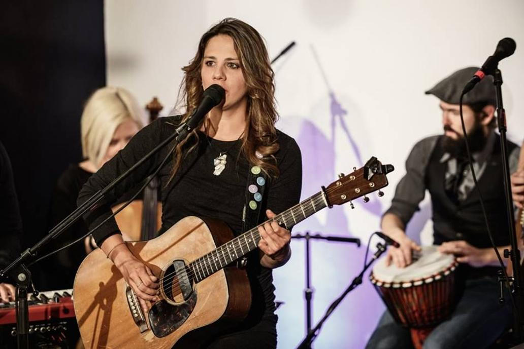 Aneta Langerová na křtu svého DVD a CD Na vlně radosti