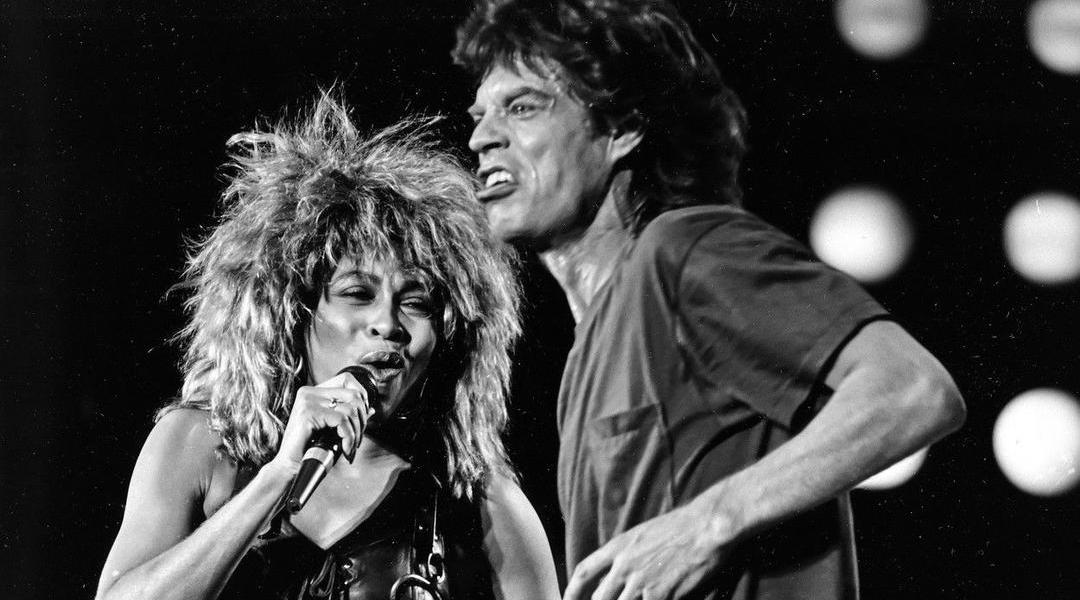 Tina Turner s Mickem Jaggerem