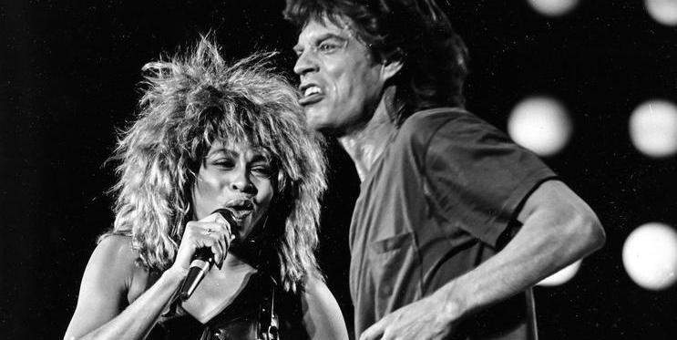 Tina Turner s Mickem Jaggerem