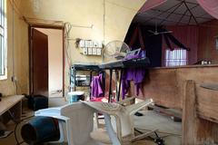 FILE PHOTO: An interior view of the Christ Apostolic Church in the town of Eruku in central Nigeria's Kwara state