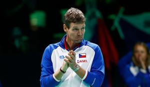 Česko - Španělsko, čtvrtfinále Davis Cup 2025 (Tomáš Berdych)
