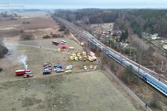 Rychlík jel "na červenou", na místě byla těžká zranění. Srazil se s jiným vlakem