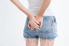 zadek kraťasy mladá dívka