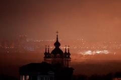 Ruské bombardování Kyjeva