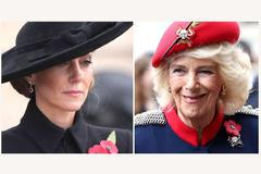 Velká Británie, den vzpomínek, váleční veteráni, Kate, Camilla, královská rodina
