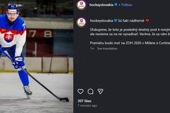 Nový dres slovenské hokejové reprezentace na ZOH 2026