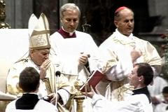 Sv, Anežka Český, Vatikán Praha svatořečení, Papež Jan Pavel II. kardinál František Tomášek, komunismus