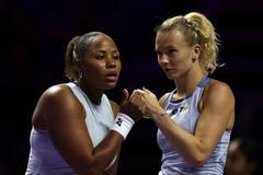 Kateřina Siniaková a Taylor Townsendová, Turnaj mistryň 2024